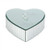 Heart Shaped Mirrored Jewel Box