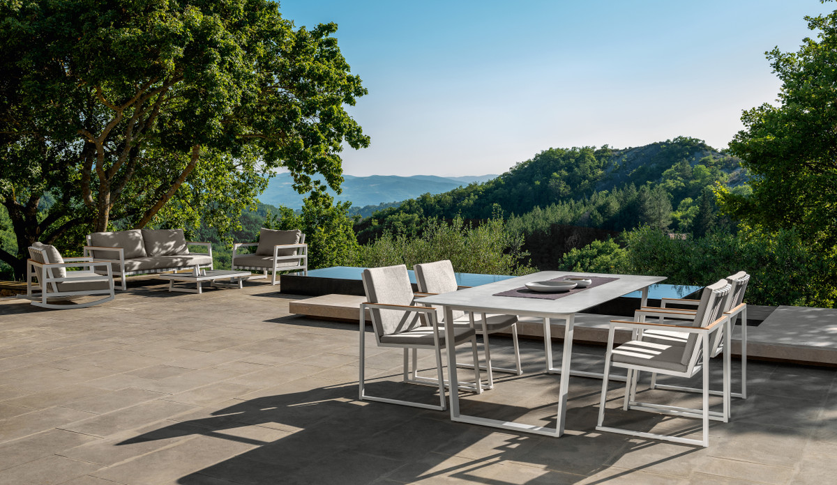 Alabama Alu Dining Armchair - Thumbnail 4