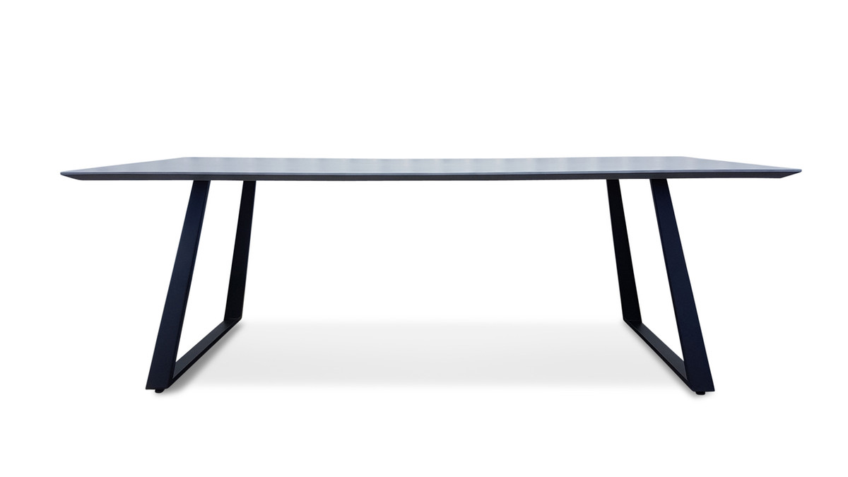 Verge Lightweight Fiber Concrete Epoxy Outdoor Table