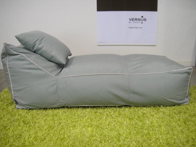 outdoor bean bag in sunbrella fabric