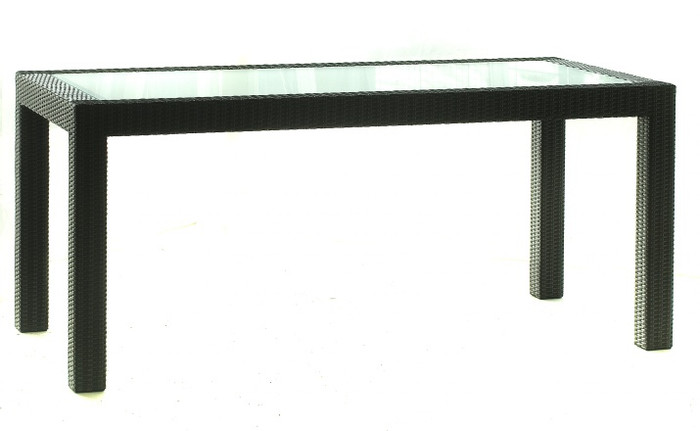 DARWIN Woven Wicker Table - 220x100cm - LOW IN STOCK!!