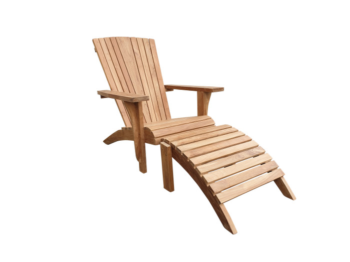 Cape Cod outdoor teak lounge chair