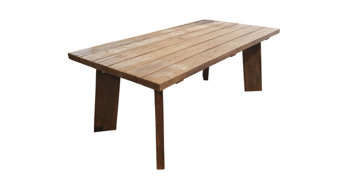 Pure Harvest reclaimed teak outdoor table 220x100cm