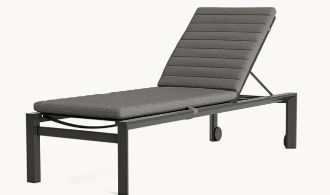Delta High Version 45cm high including Sunbrella Cushion, Lava frame shown with dark grey cushion