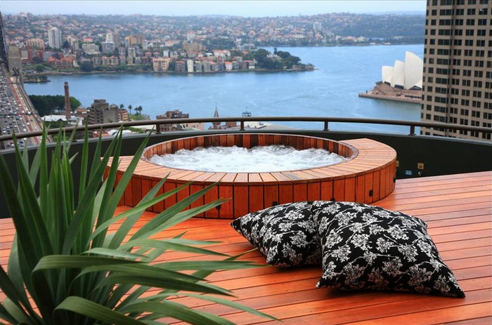There's something special about soaking in a cedar barrel hot tub. It promotes a stress-less feeling that is intoxicating.