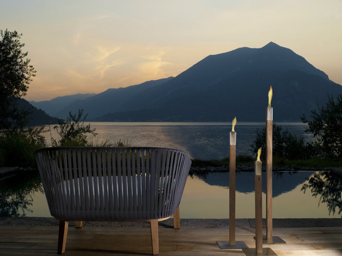 Phoro outdoor torch by Tribu