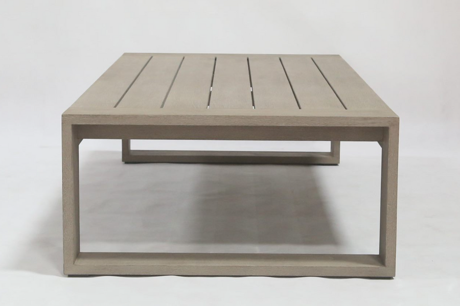 RANCHO outdoor coffee table with Duratek finish 160x80cm. Also available in 80x80 - only one left in this size!