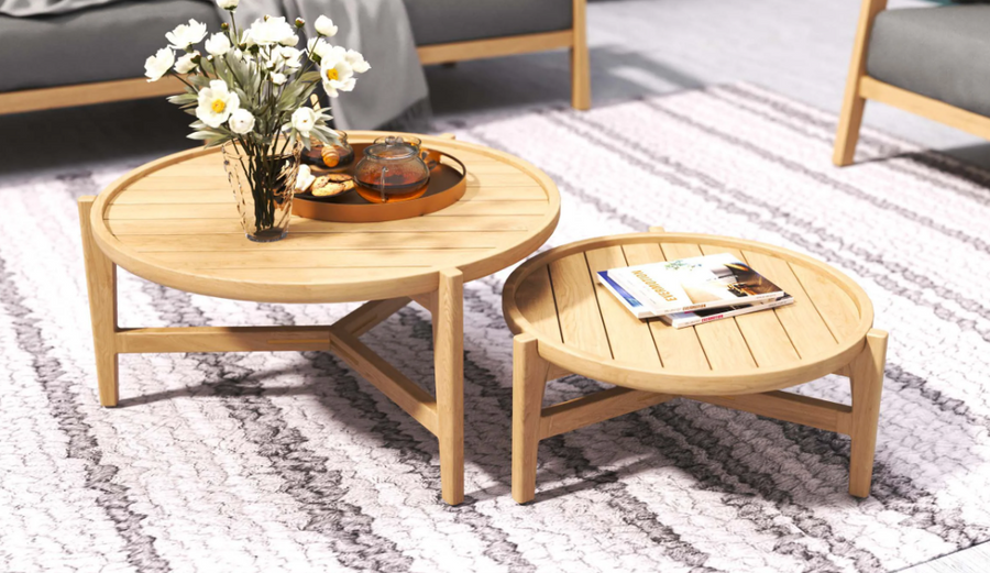 COLORADO Teak Cofee Tables - 60cm and 80cm Colorado coffee table (80cm table is now SOLD OUT!)