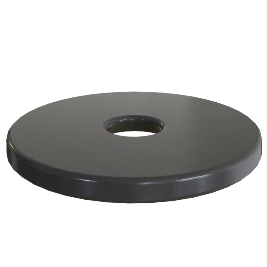 Concrete filled base upgrade for 25kg Concrete base in Black
