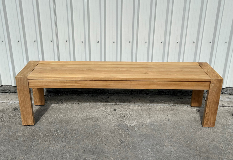 Charleston Teak Bench 168x 46 x 46
Closer view
