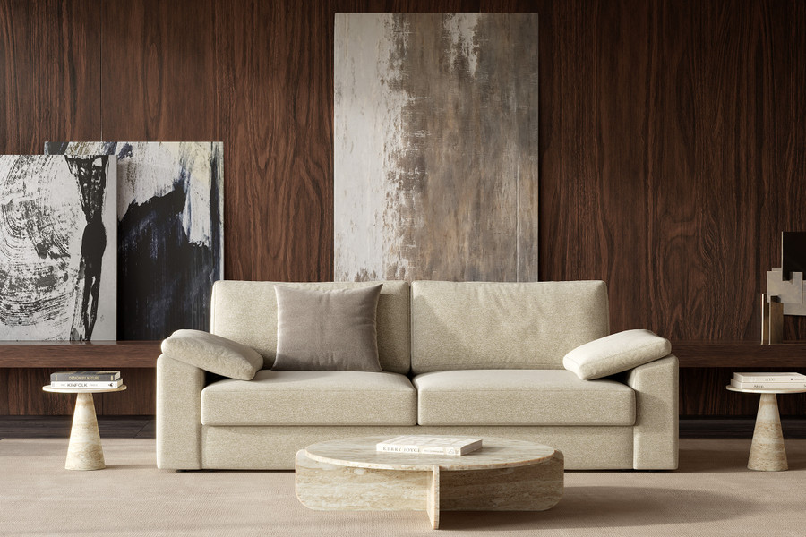 Vilander double plus sofa bed in taura white