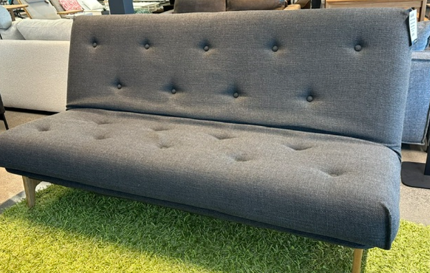 ASLAK sofa ex display item on sale for $2,397.00, colour is KENYA DARK GREY