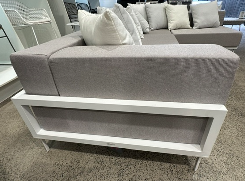 Side view of Cleo modular sofa