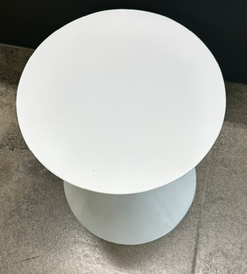 Hourglass stool, 36cm diameter, perfect for sitting on, or us as a side table, or displaying your favourite possessions!