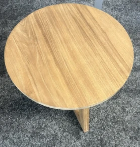 MORRIS Teak Side Table 50cm DIAMETER x46cm High
