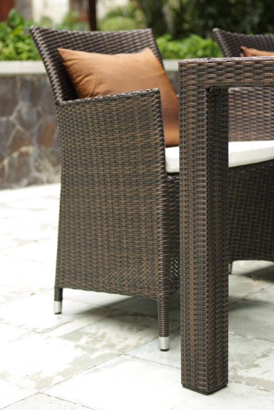 HAWAII Outdoor Armchair - 6mm flat weave wicker