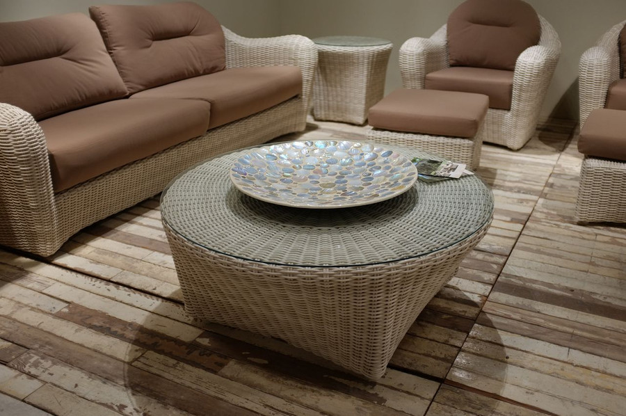 CLUB Round Outdoor coffee Table - 90x40.  