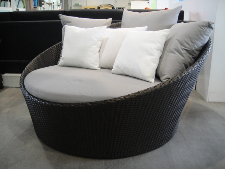 shown with optional scatter cushions in white
