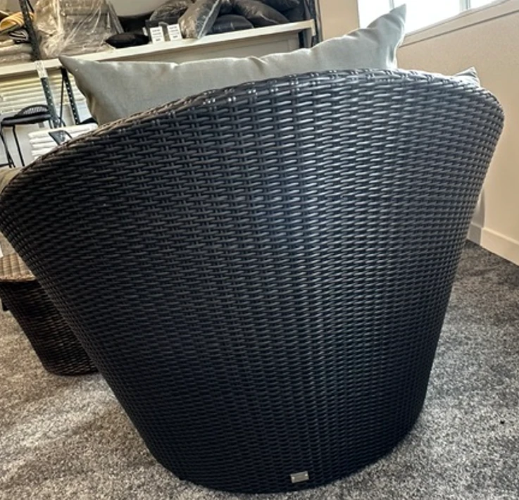 Back View of 110cm Loveseat