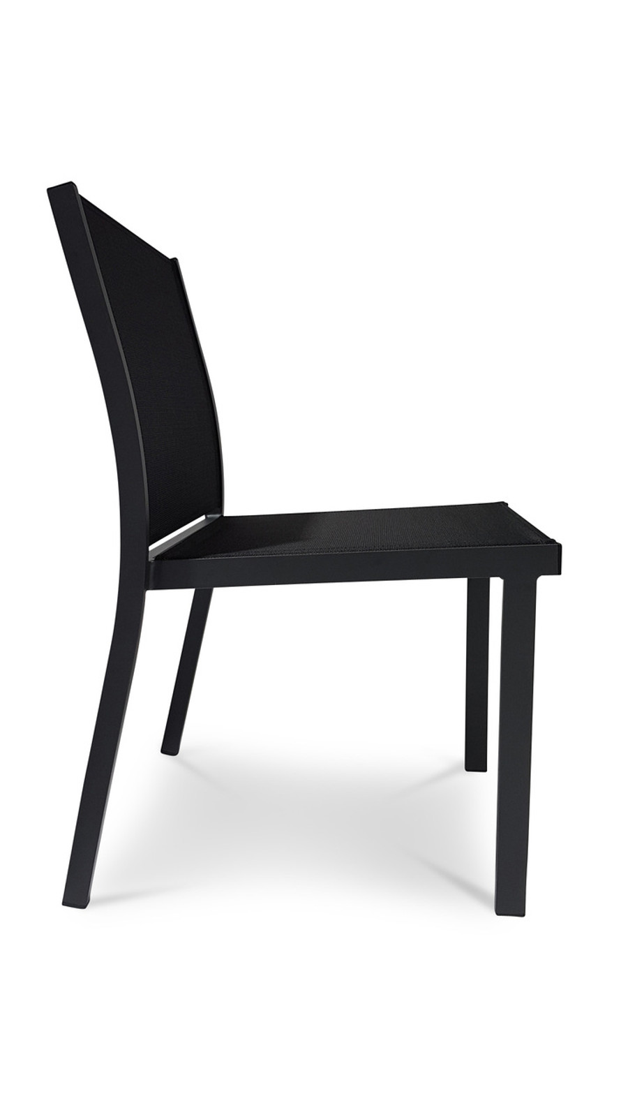 BASIK Dining Chair - Textilene Sling  (Charcoal or White)