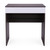 Vanity Make-up Dressing Table with Flip up Mirror Top Spacious Storage Vanity Table, Ebony and White