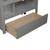 Twin over Twin/King Bunk Bed with Twin Size Trundle