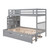 Twin over Twin/Full Bunk Bed with Twin Size Trundle