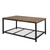 Trustmade Coffee Table with Steel Frame and Storage, 42x24x18"
