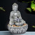 11.1inches Meditation Buddha Water Fountain Relaxing Decor for Home Office
