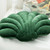 Velvet Sea Shell Throw Pillow Scallop Shaped Pillow with Insert for Sofa Bed Chair