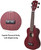 JMFinger Concert Ukulele Beginner 23 Inch, Maghongy Ukelele Starter Kit for Kids with Padded Bag, Strap, Tuner, Picks,AQULA Strings