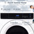 Electric Portable Clothes Dryer;  Front Load Laundry Dryer with Touch Screen Panel and Stainless Steel Tub for Apartments;  Dormitory;  and RVs