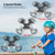 Mini Drone Without HD Camera Foldable Arm RC Quadcopter Drone Toys for Kid Adult