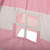 Indian Tent  (Small Bunting / With External Shutter Built-In Pocket) Pink Stripes  XH