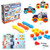Colorful DIY Puzzle Game Assembly Police Car Educational Toys for Toddles XH