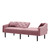 FUTON SOFA SLEEPER  VELVET WITH 2 PILLOWS