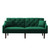 FUTON SOFA SLEEPER  VELVET WITH 2 PILLOWS