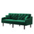 FUTON SOFA SLEEPER  VELVET WITH 2 PILLOWS