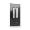 Beidseitig flächenbündige Aluminiumhaustür – Despiro Retro Line Model 04