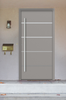 Aluminium Haustür, Energiesparend, Maßanfertigung, P90 Modell  M04