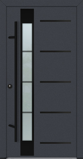 Stahl-Aluminium Thermo Haustür Classic DS82 Modell M65 Blackline