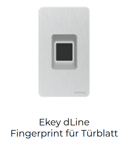 Motorschloss mit Fingerprint für Türblatt