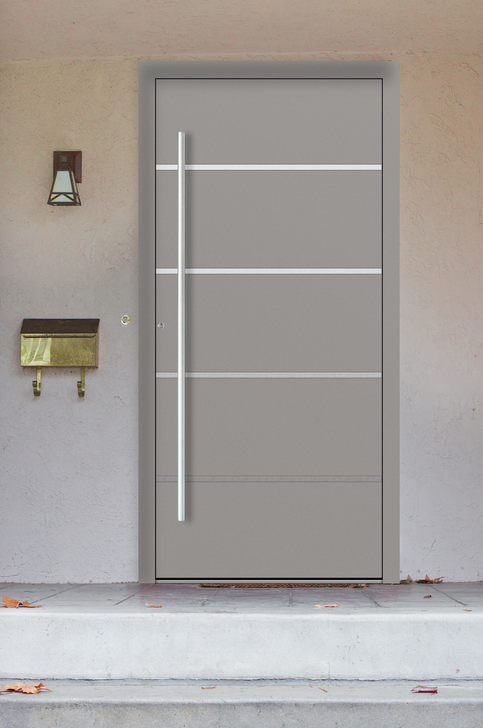 Aluminium Haustür, Energiesparend, Maßanfertigung, P90 Modell  M04