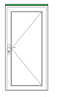 Aufdopplungsprofil oben 44,5 mm