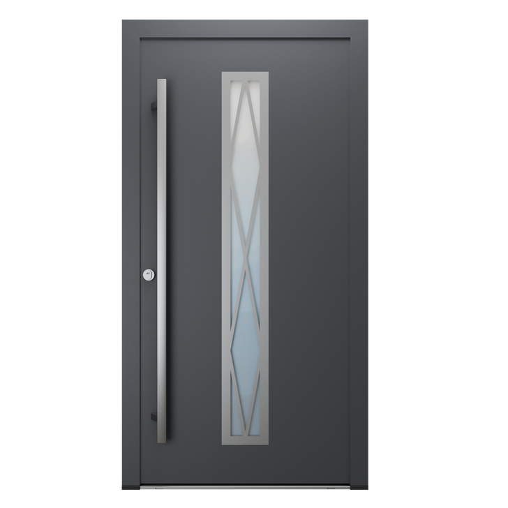 Stahl-Aluminium Thermo Haustür Classic DS82 Modell C04