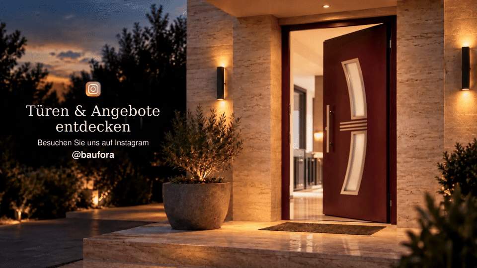 Baufora Haust&uuml;r offen &ndash; T&uuml;ren &amp; Angebote entdecken