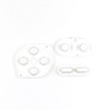 Gameboy Color - Silicon Pad Set -  WHITE (GBC)