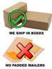 We ship in boxes