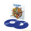 front image SUIKODEN (ORIGINAL VIDEO GAME SOUNDTRACK) Vinyl Record with vinyl record in blue