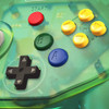 Retro-Bit Tribute 64 Wired N64 Controller (Forest Green) facebuttons